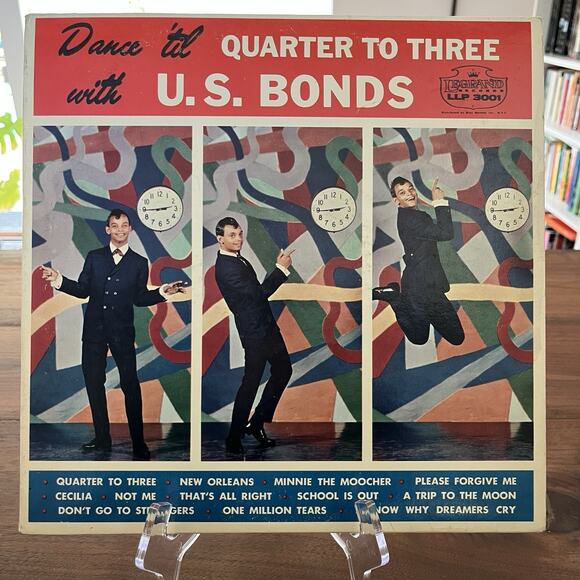 Dance 'Til Quarter To Three With U.S. Bonds 1961 LeGrand LLP 3001 Mono - Picture 2 of 12